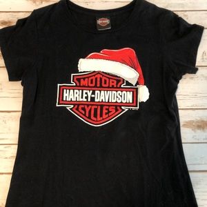 Harley Davidson Christmas shirt